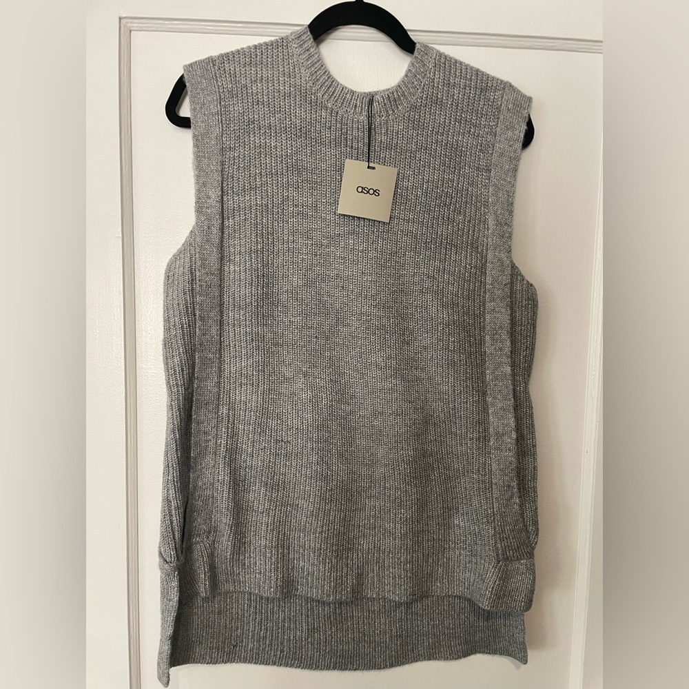🆕 New with tags ASOS Sweater vest with side detail